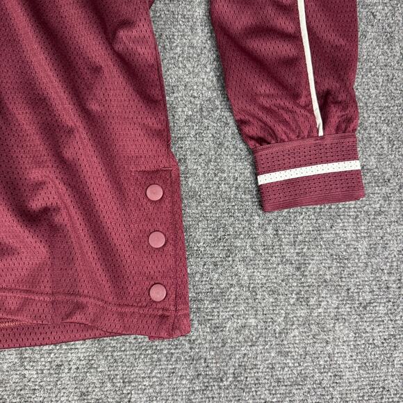 Adidas Mississippi State Bulldogs Hoodie Mesh Mens Size S Football Basketball - Picture 3 of 9